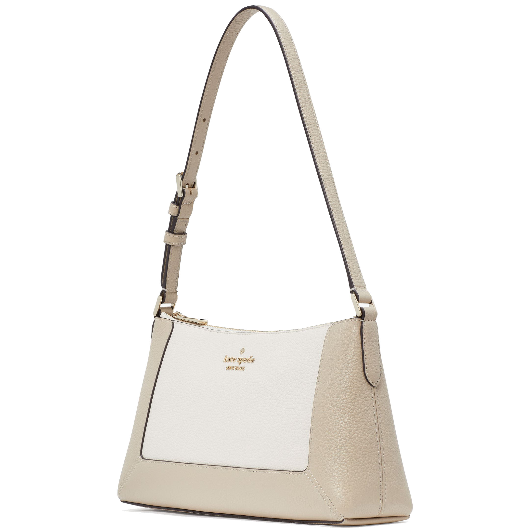 Kate Spade Lena Medium Shoulder Bag Light Sand Multi # KH442