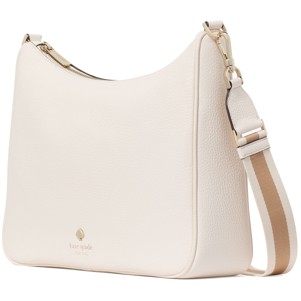 Kate Spade Emma Large Crossbody Parchment # KK069