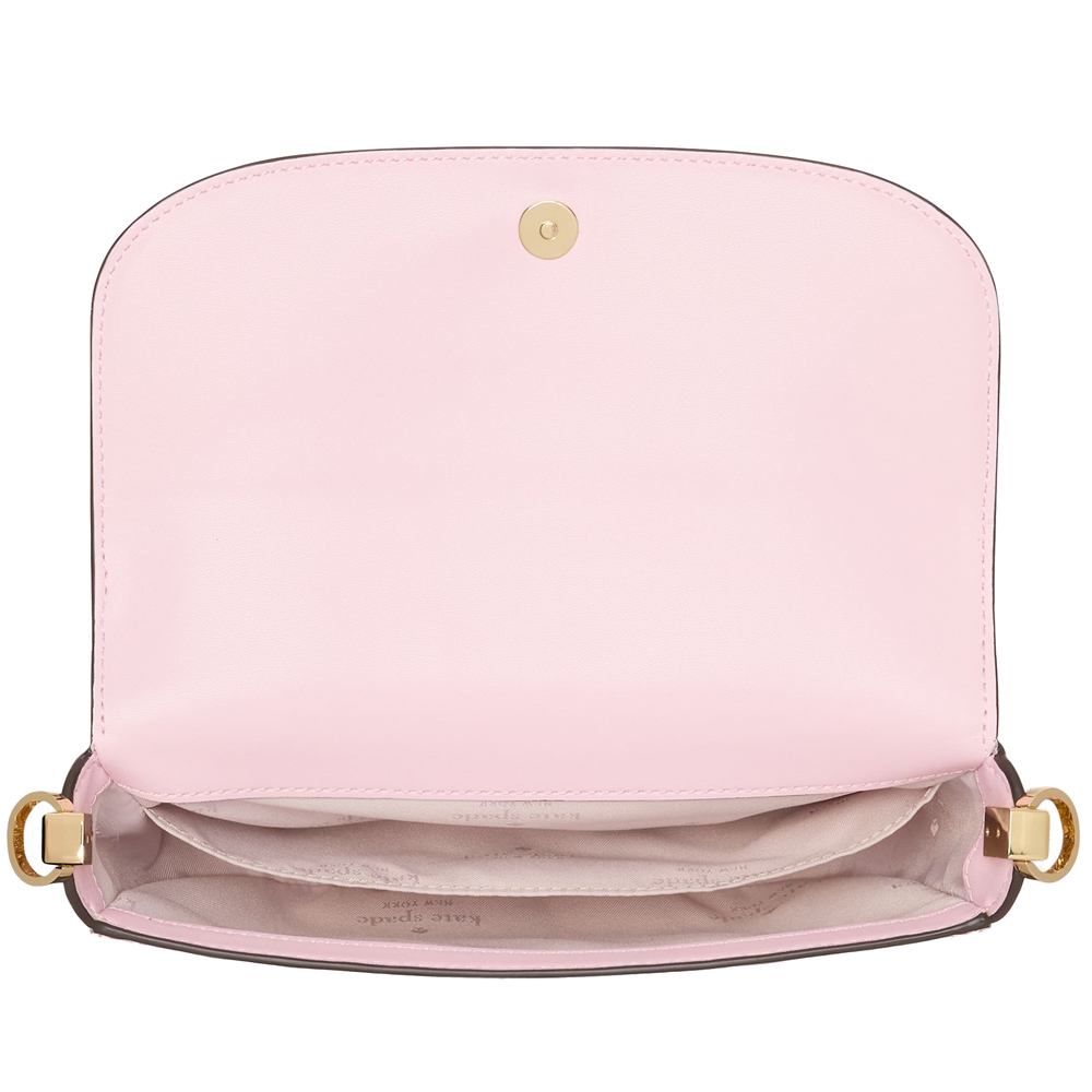 Kate Spade Krista Patent Chain Crossbody Pink Horizon # KK101