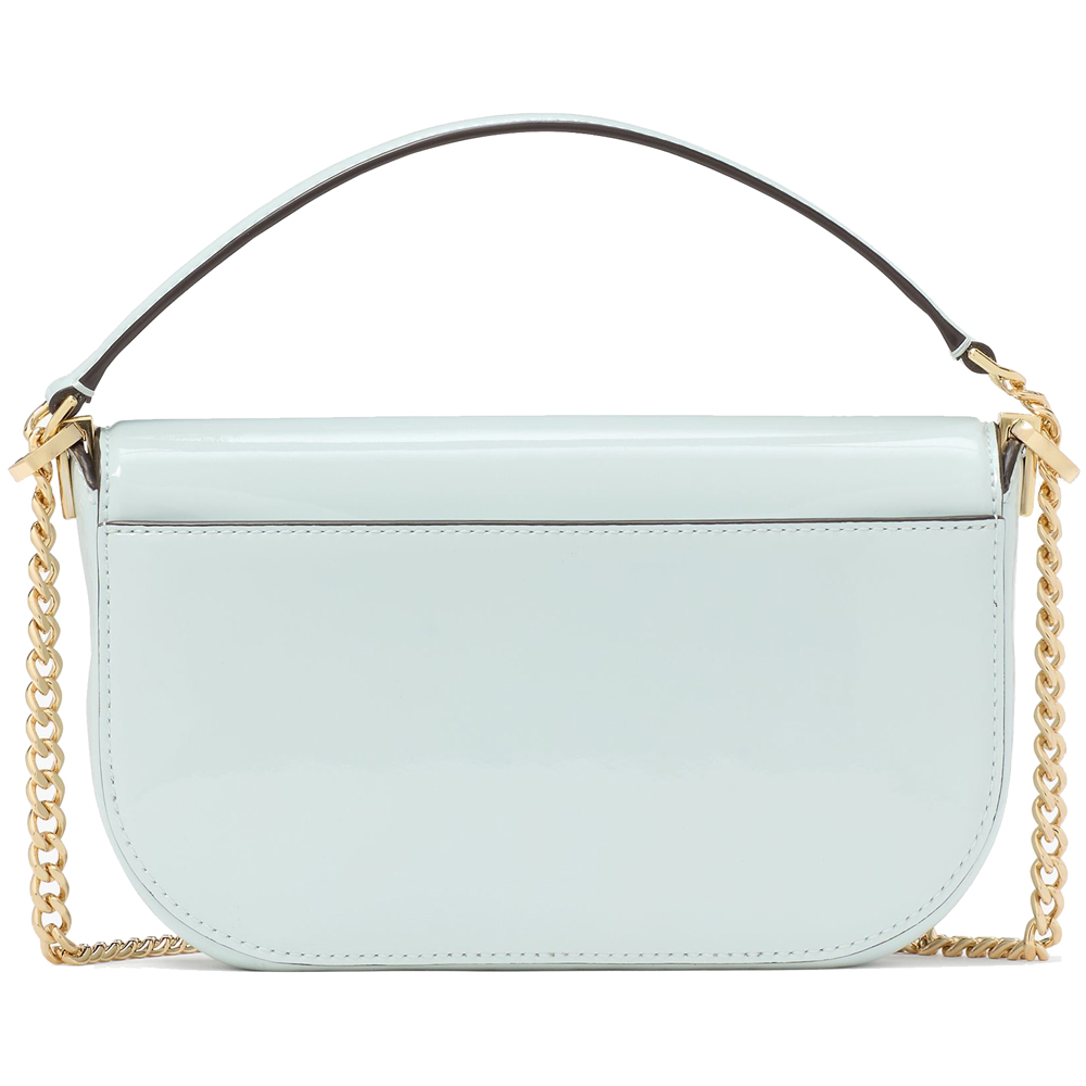 Kate Spade Krista Patent Chain Crossbody Hazy Morning # KK101