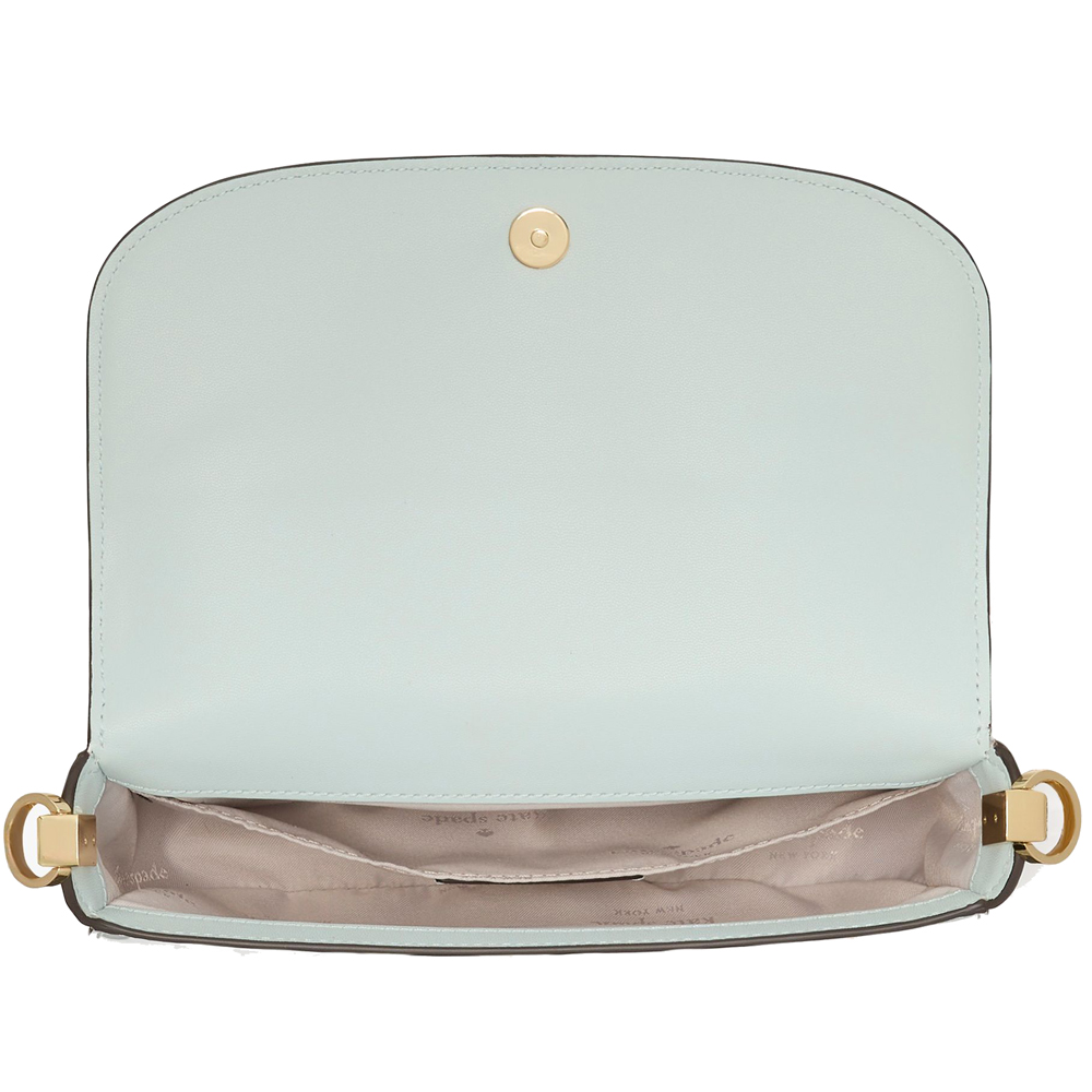 Kate Spade Krista Patent Chain Crossbody Hazy Morning # KK101