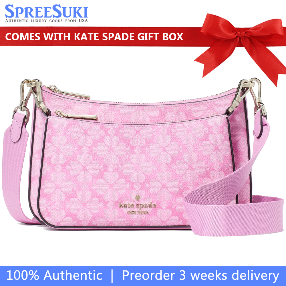 Kate Spade Spade Flower Small Crossbody Parisian Rose Multi # KI372