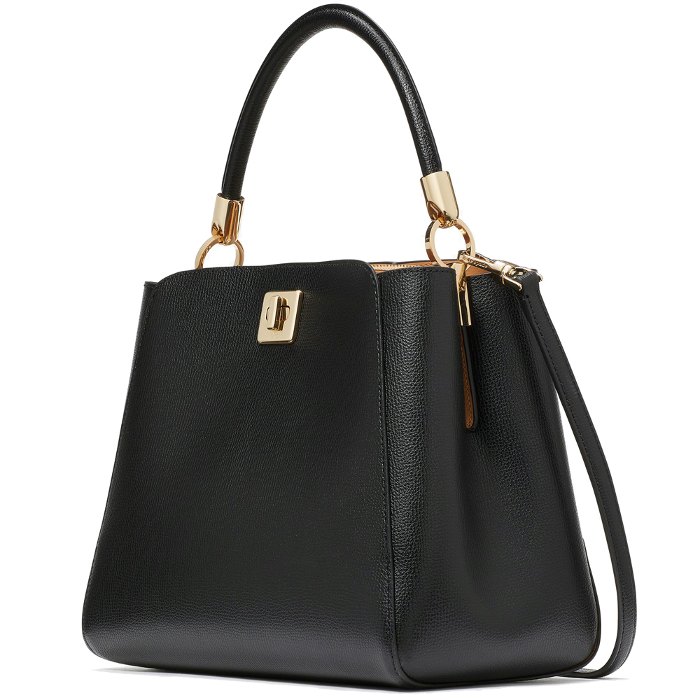 Kate Spade Phoebe Medium Top Handle Bag Black # KG755