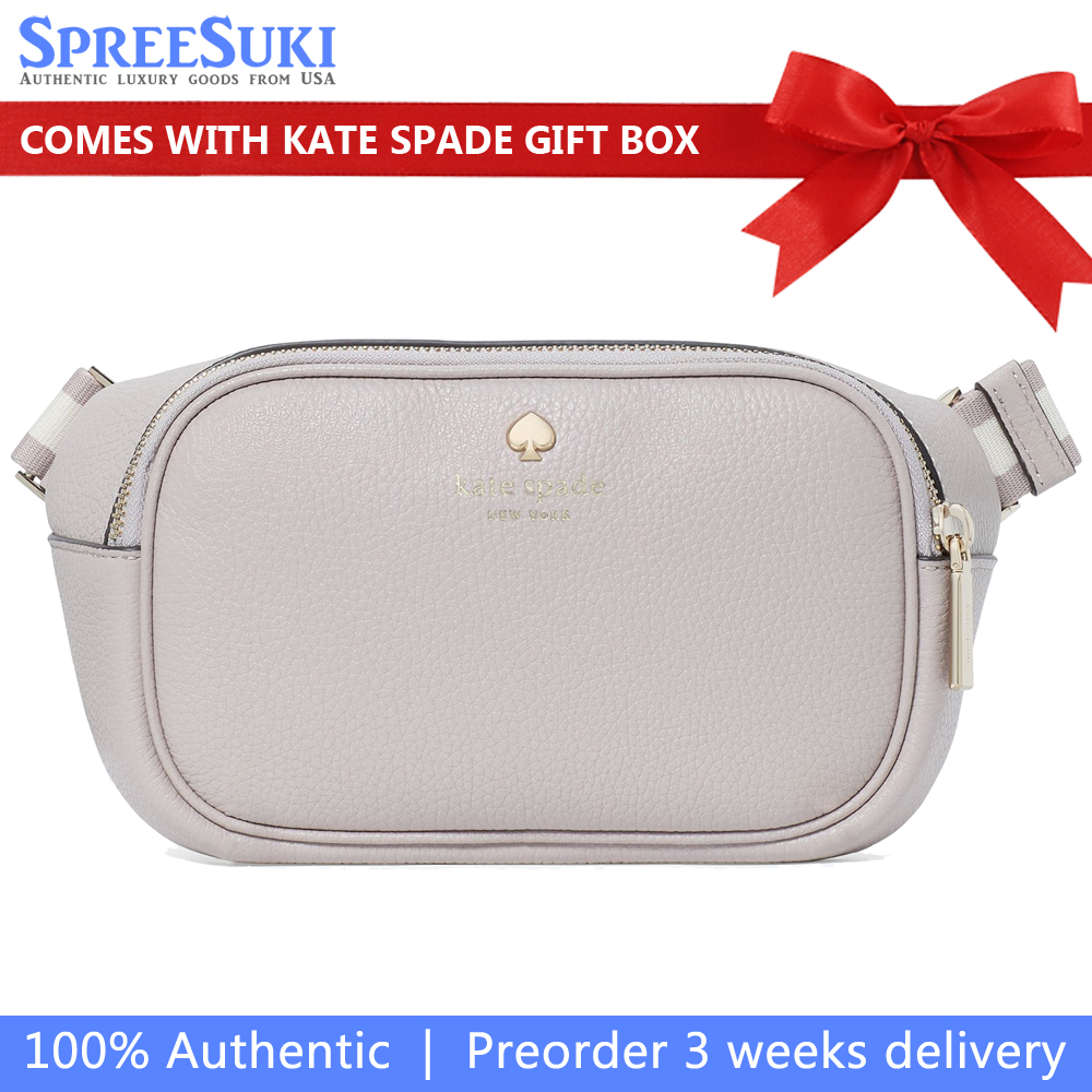 Kate Spade Emma Belt Bag Cozy Grey # KK070