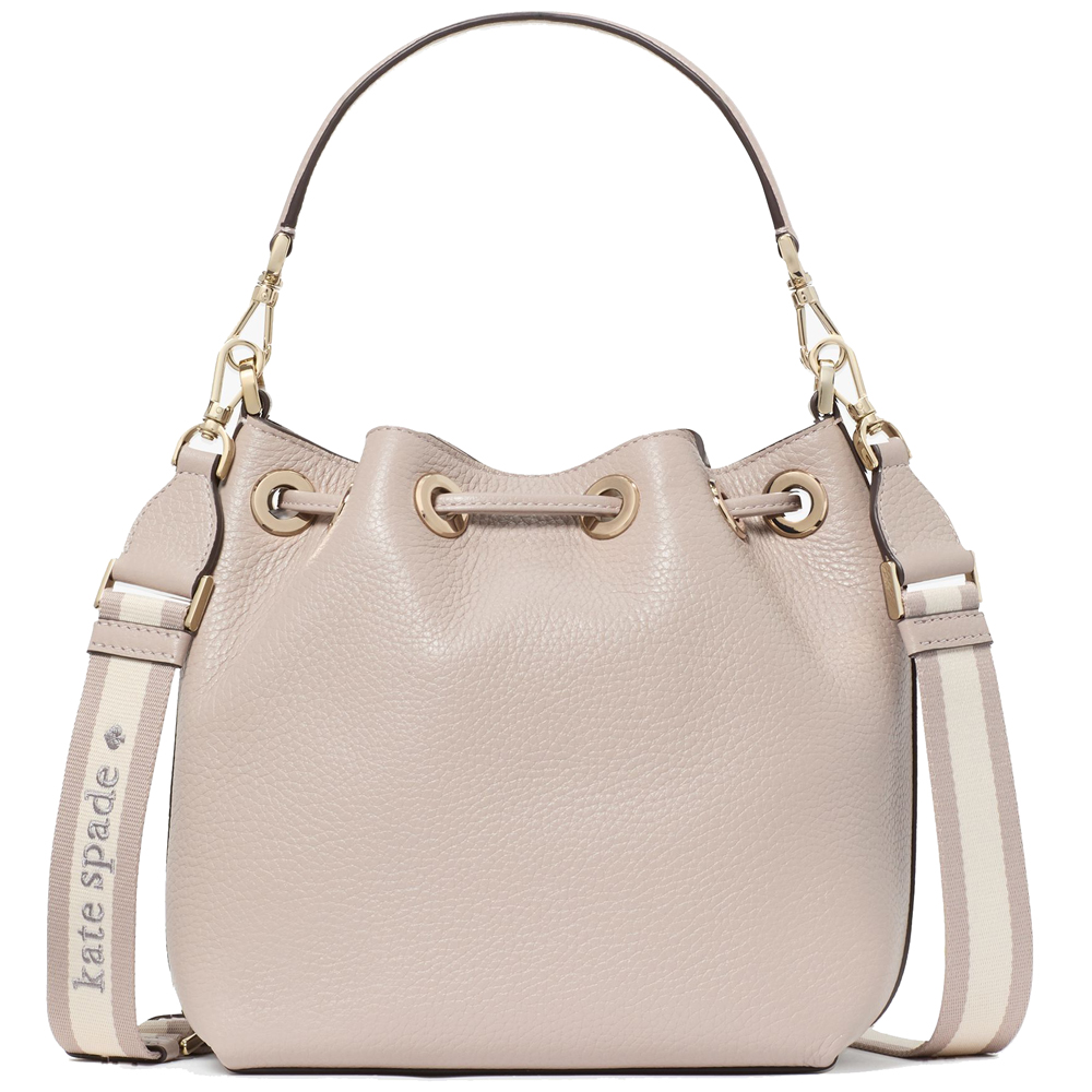 Kate Spade Emma Small Bucket Bag Cozy Grey # KK071