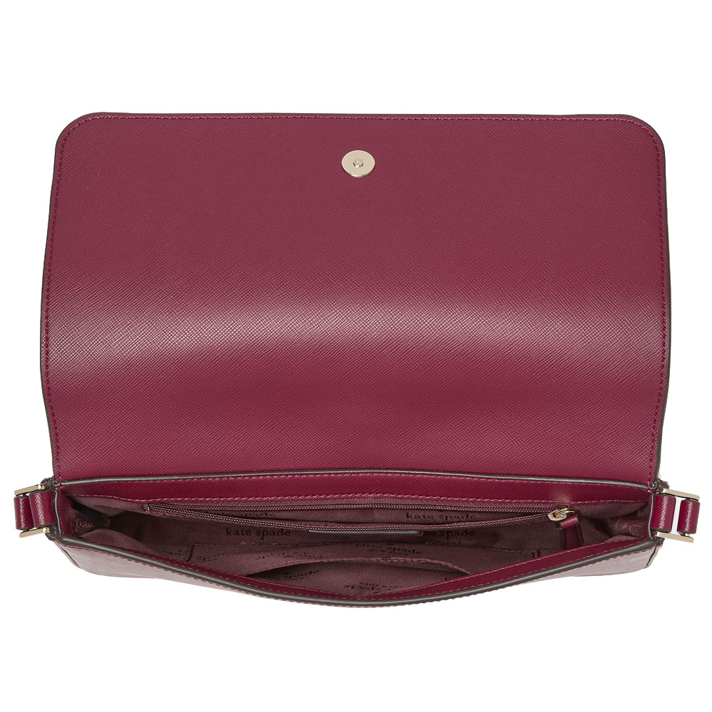 Kate Spade Staci Medium Shoulder Bag Blackberry Preserves # KF371