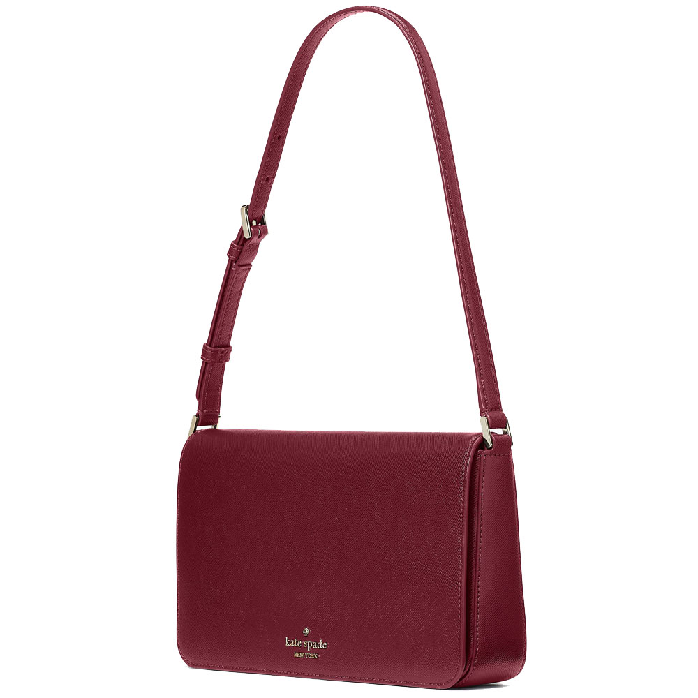 Kate Spade Staci Medium Shoulder Bag Blackberry Preserves # KF371