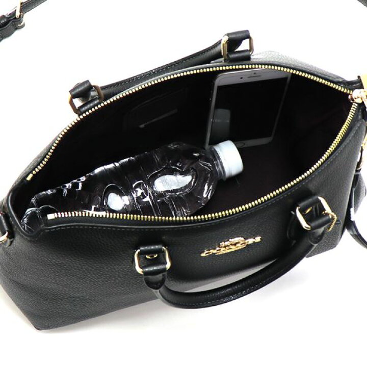 Coach Georgia Satchel Bag Black # CR156