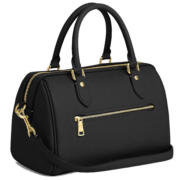 Coach Rowan Satchel Bag Black # CV962