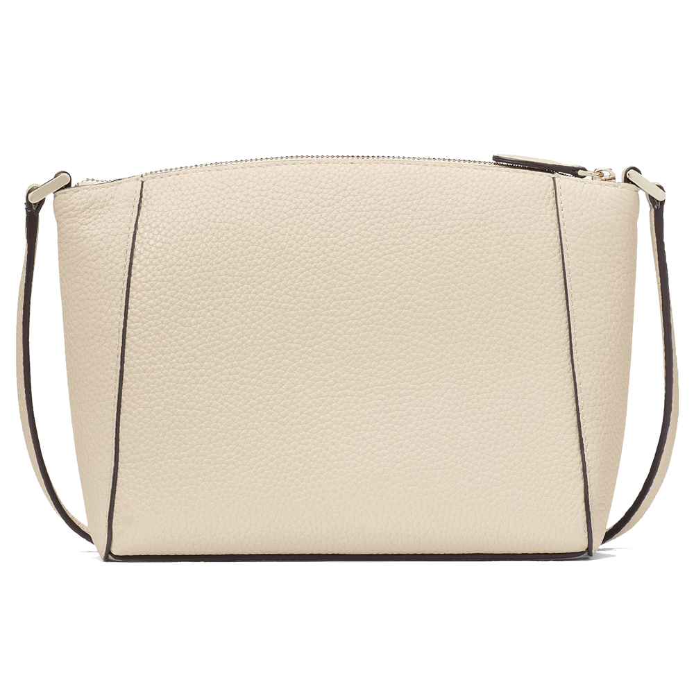 Kate Spade Crossbody Bag Monica Leather Crossbody Light Sand # WKR00258