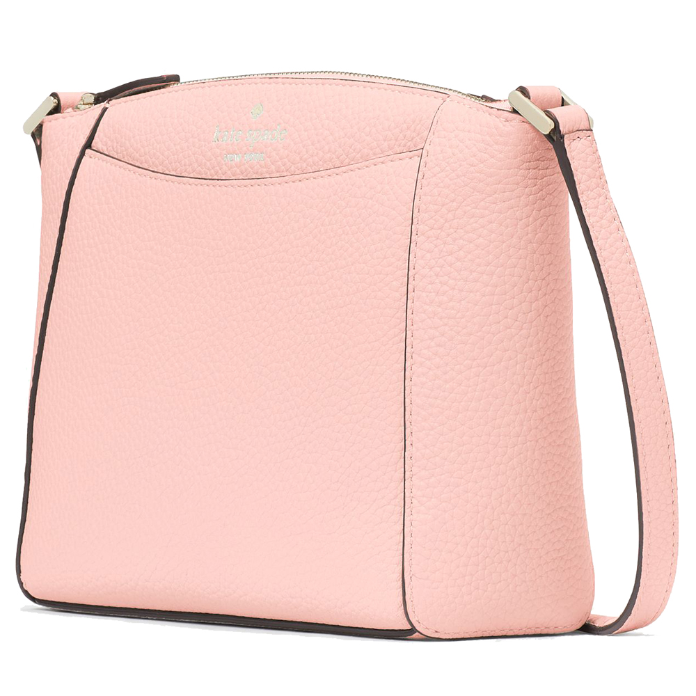 Kate Spade Crossbody Bag Monica Leather Crossbody Tea Rose # WKR00258