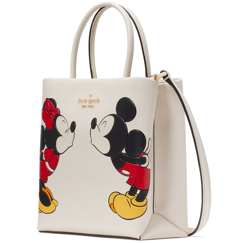 Kate Spade Disney X Kate Spade New York Minnie Mini Tote Parchment Multi # KG591