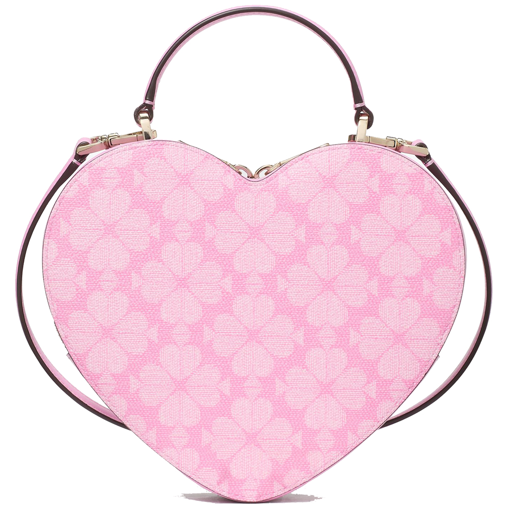 Kate Spade Love Shack Spade Flower Heart Crossbody Parisian Rose # KK155