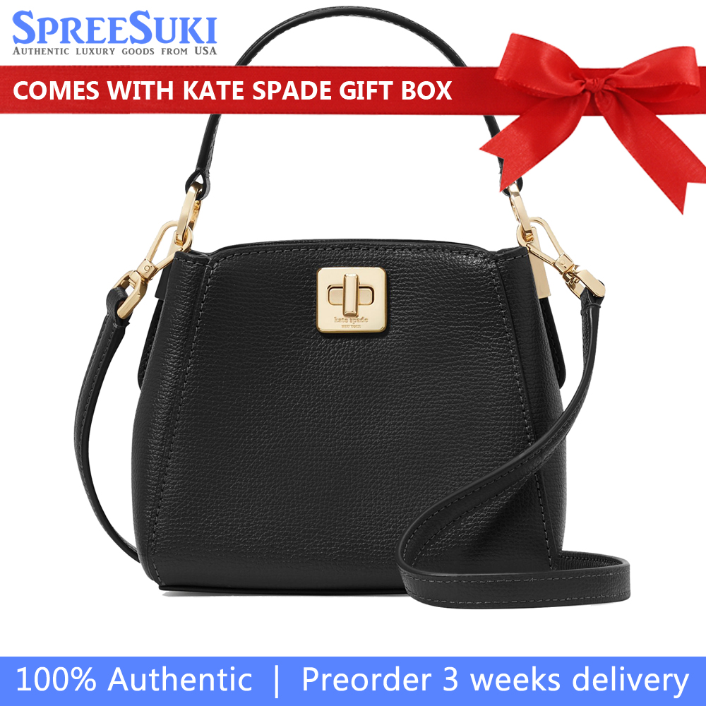 Kate Spade Phoebe Mini Top Handle Crossbody Black # KI924