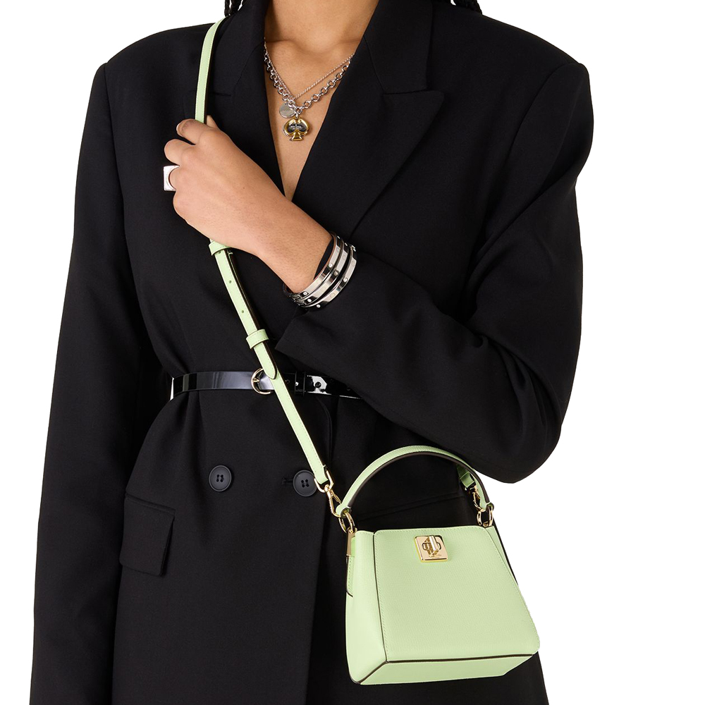 Kate Spade Phoebe Mini Top Handle Crossbody Matcha Latte # KI924