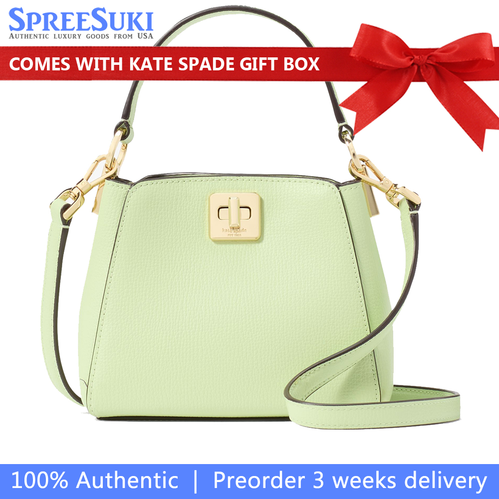 Kate Spade Phoebe Mini Top Handle Crossbody Matcha Latte # KI924