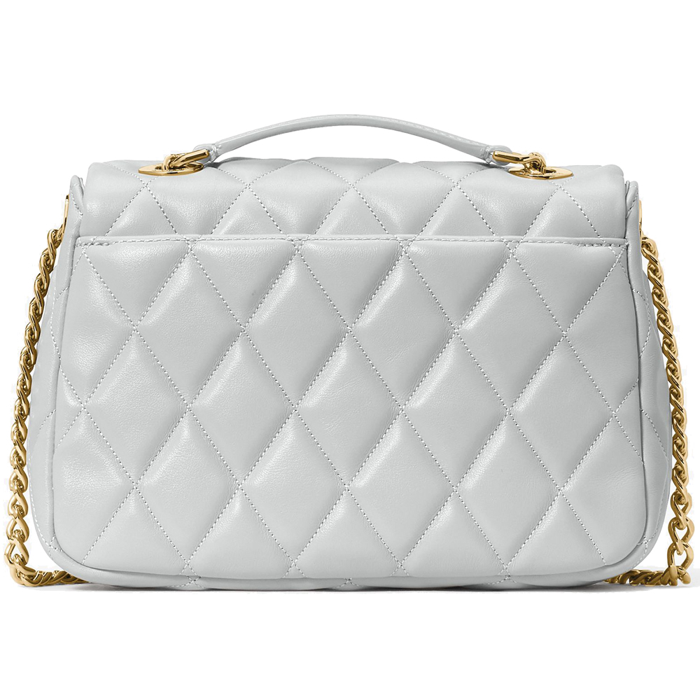 Kate Spade Carey Quilted Small Flap Crossbody Stone Path # KJ949