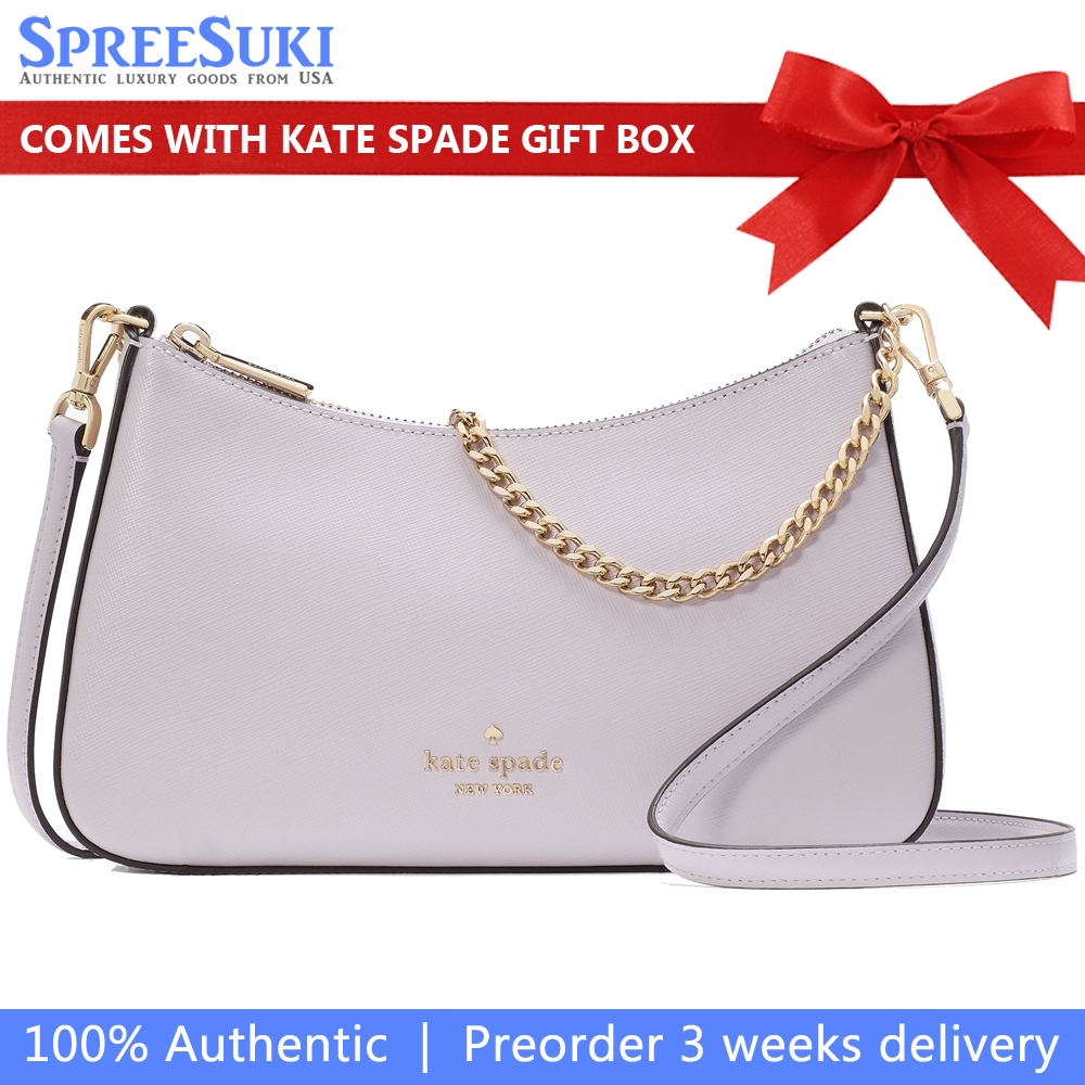 Kate Spade Crossbody Bag Sling Madison Convertible Crossbody Pastel Lavender # KC439