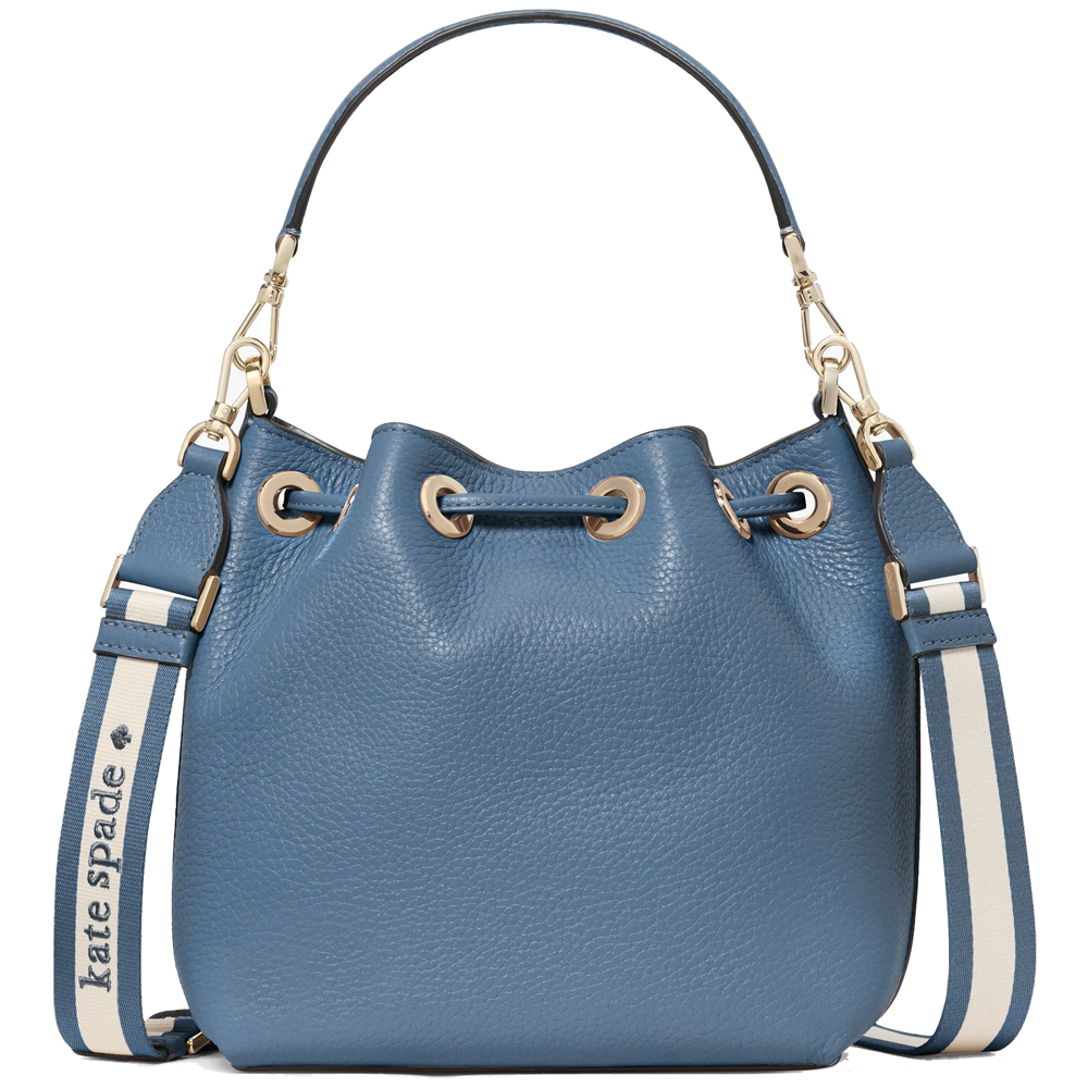 Kate Spade Emma Small Bucket Bag Bluestone # KK071