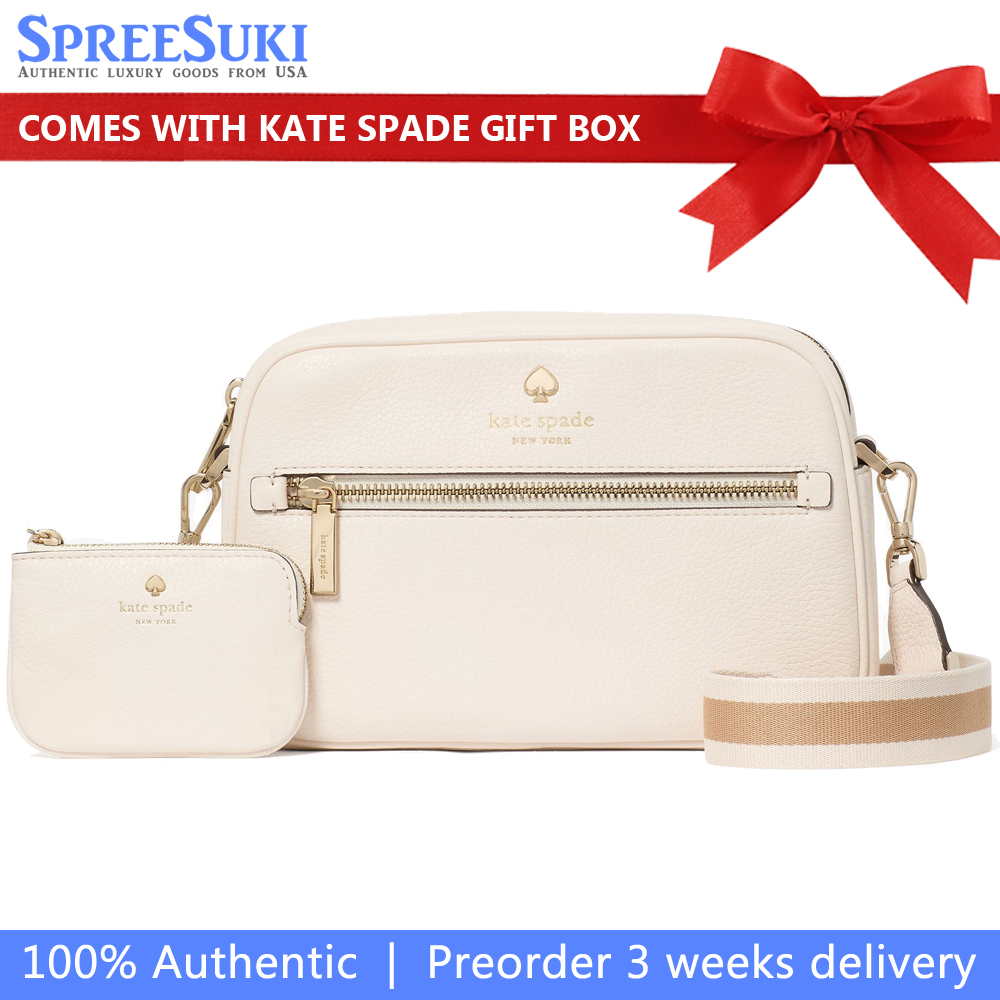 Kate Spade Emma Camera Bag Parchment # KK072