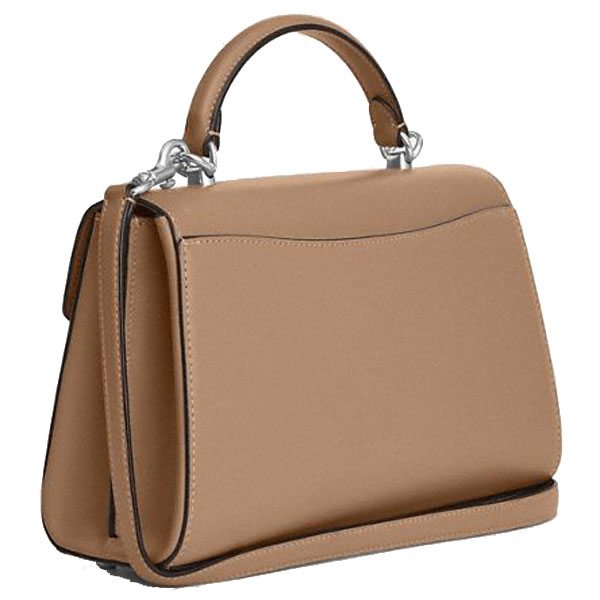 Coach Eliza Top Handle Silver Taupe # CP006