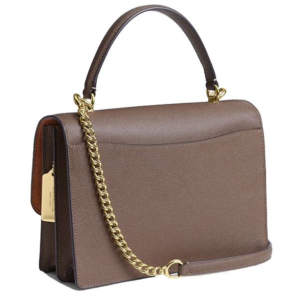 Coach Klare Top Handle Bag Dark Stone # CY686