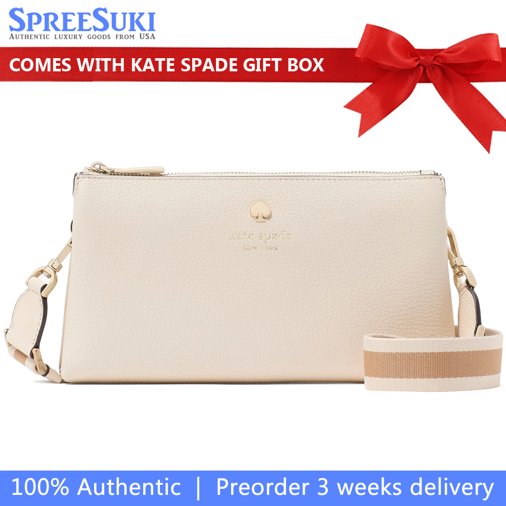 Kate Spade Emma Mini Crossbody Parchment # KK257