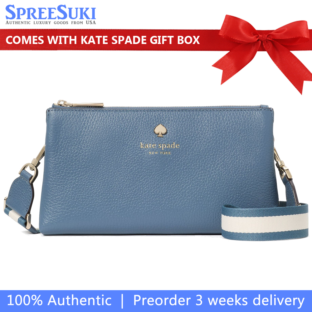 Kate Spade Emma Mini Crossbody Bluestone # KK257