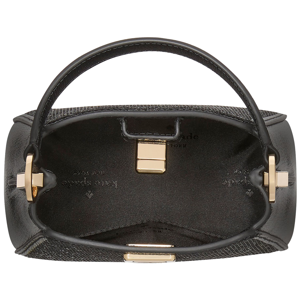 Kate Spade Phoebe Glitter Mini Top Handle Crossbody Black Multi # KI942