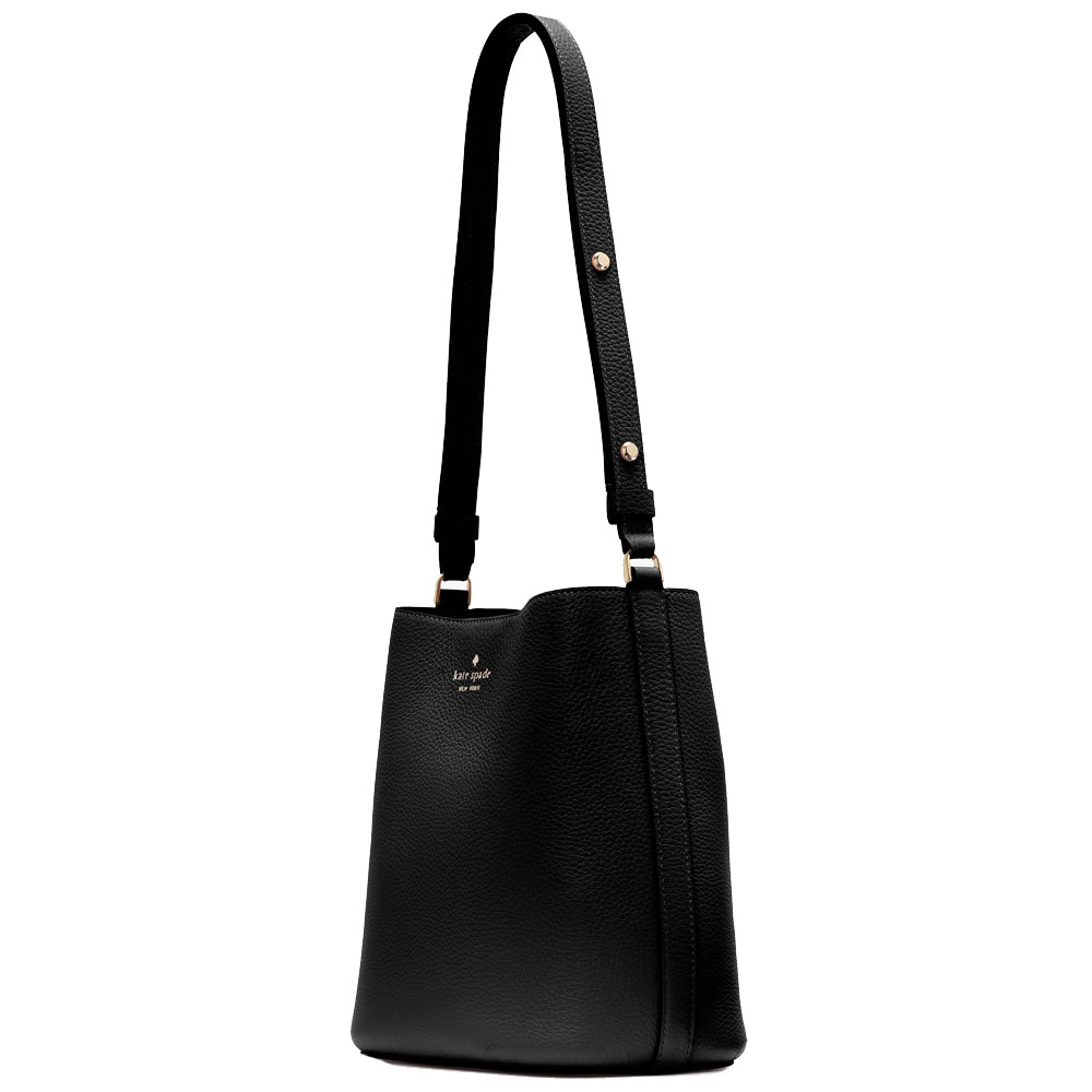 Kate Spade Julia Medium Bucket Bag Black # KI914