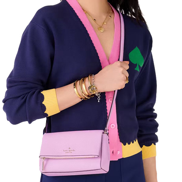 Kate Spade Leila Mini Crossbody Mandavilla # KE487