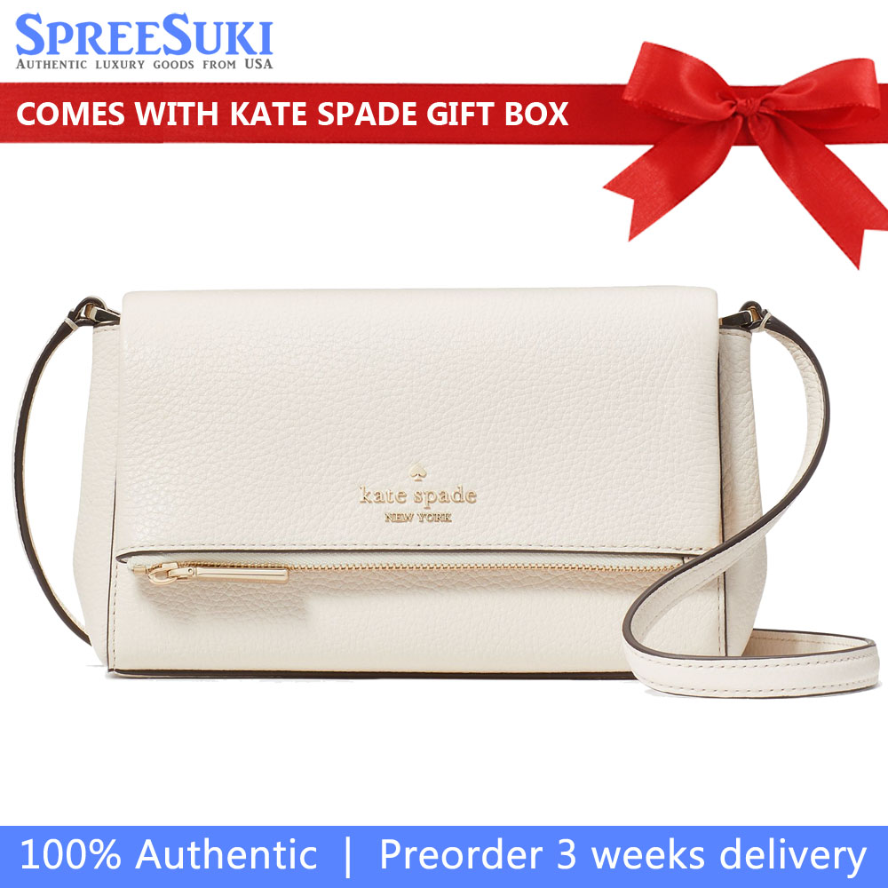 Kate Spade Leila Mini Crossbody Parchment # KE487