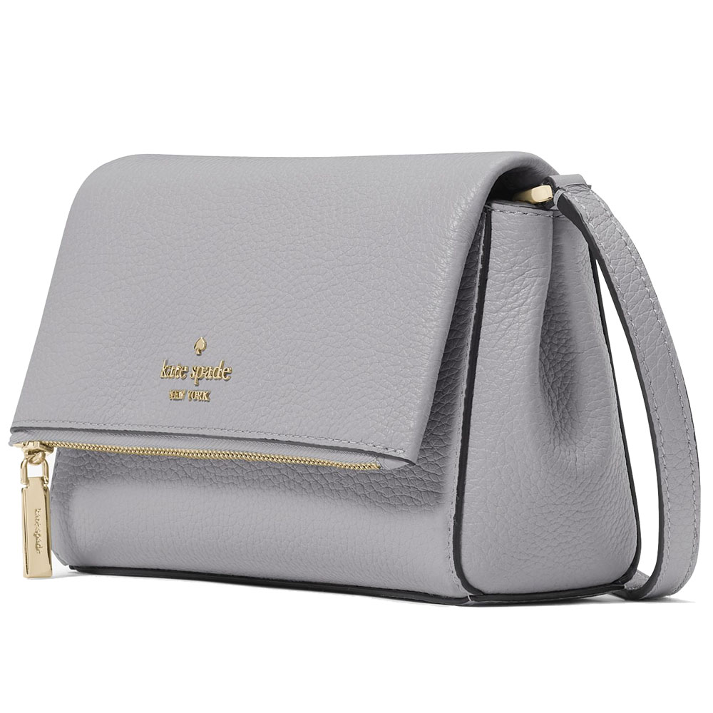 Kate Spade Leila Mini Crossbody Mountain Grey # KE487