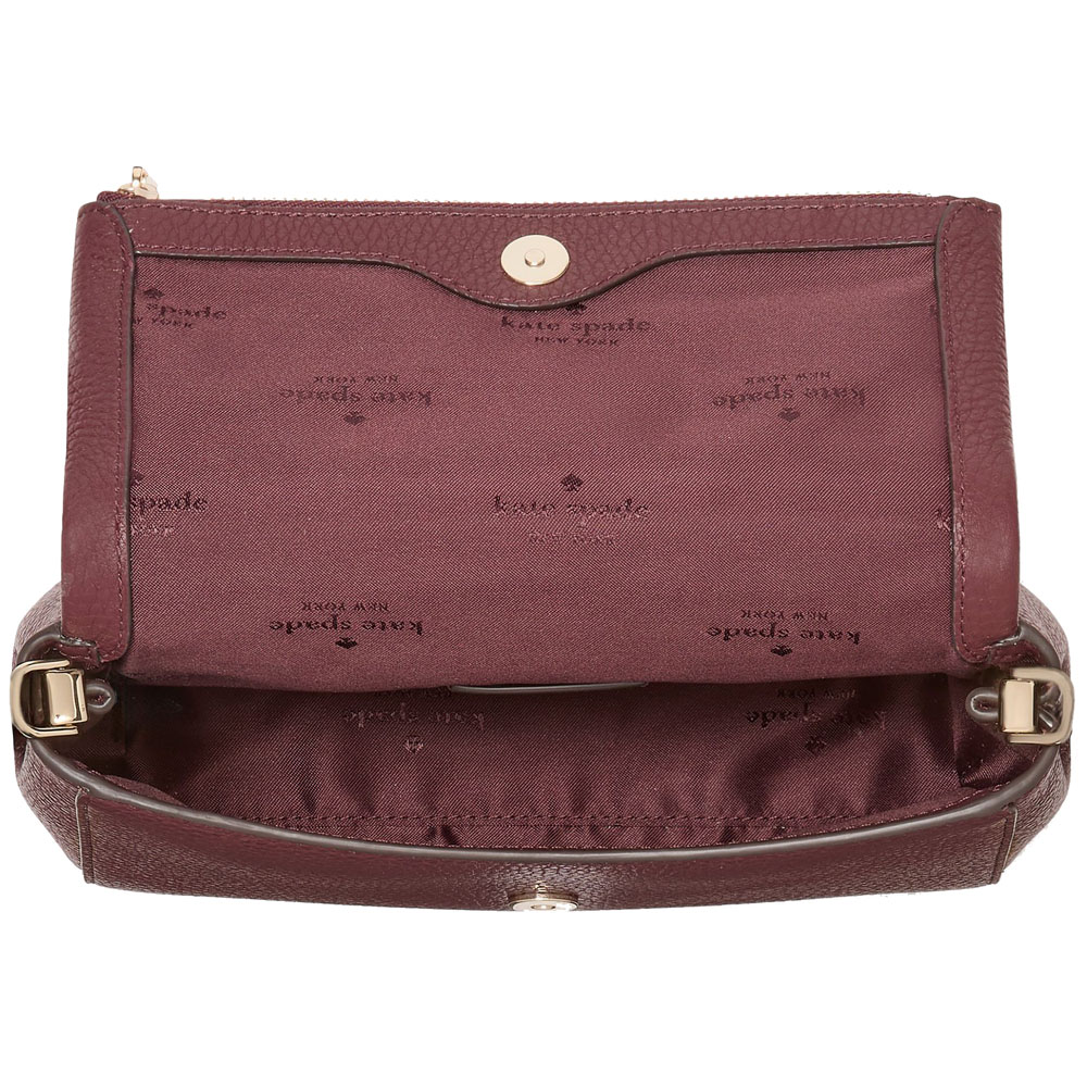 Kate Spade Leila Mini Crossbody Cherrywood # KE487