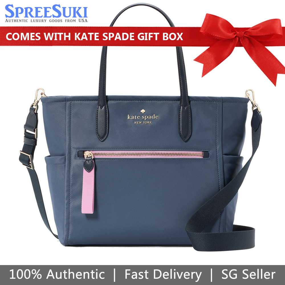 トートバッグ Kate Spade Chelsea Medium Satchel  KE404 KATE SPADE Chelsea Colorblock Medium Satchel Blazer Blue