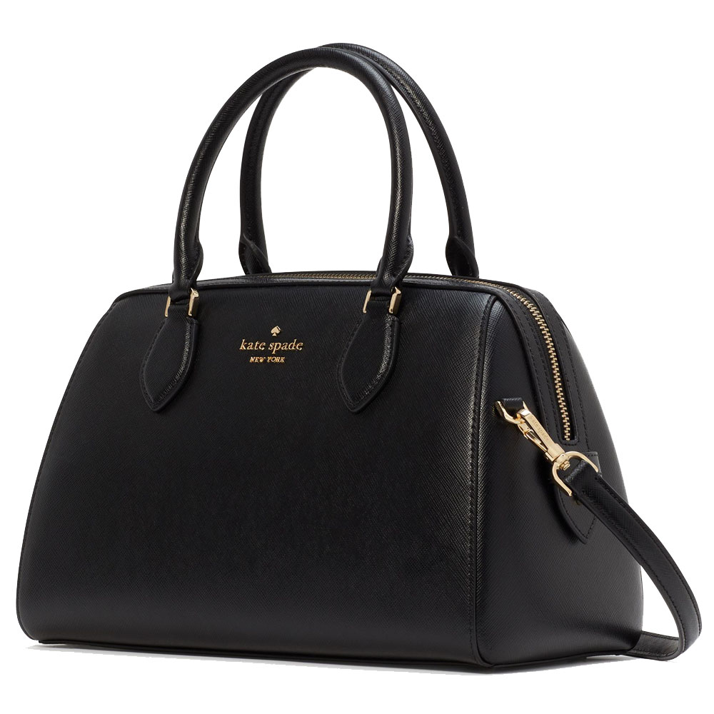 Kate Spade Madison Large Duffle Crossbody Bag Sling Black # KI830