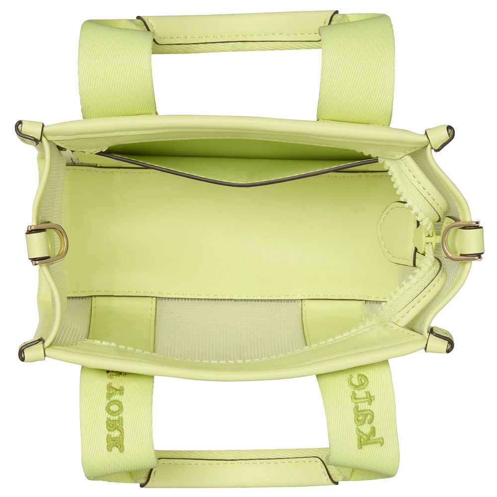 Kate Spade Kip Mesh Mini Tote Melon Rind # KL060