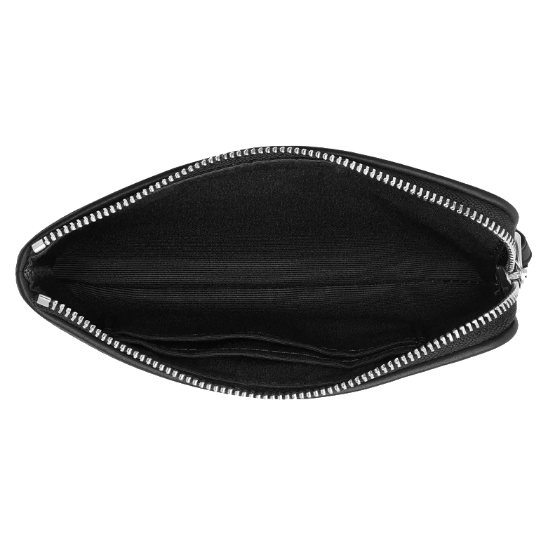 Coach Small Wristlet Corner Zip Signature Jacquard Wristlet Black # CW862