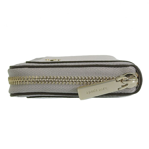 Kate Spade Long Wallet Lena Colorblock Large Continental Wallet Mountain Grey # KI835