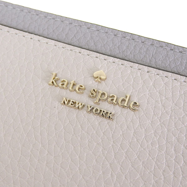 Kate Spade Long Wallet Lena Colorblock Large Continental Wallet Mountain Grey # KI835