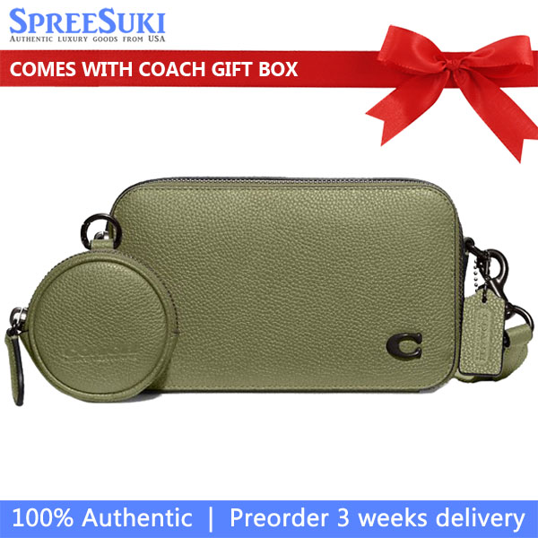 Coach Charter Slim Crossbody Bag Moss # CC070
