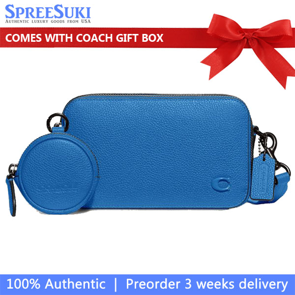 Coach Charter Slim Crossbody Bag Blueberry # CC070