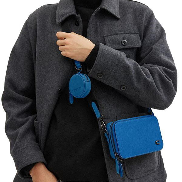 Coach Charter Slim Crossbody Bag Blueberry # CC070