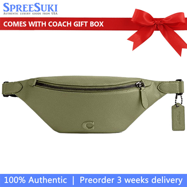 Coach Charter Belt Bag 7 Moss # CP402