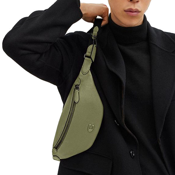 Coach Charter Belt Bag 7 Moss # CP402