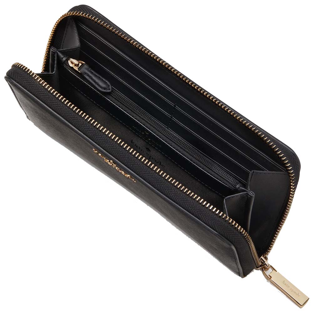 Kate Spade Madison Large Continental Wallet Black # KI364