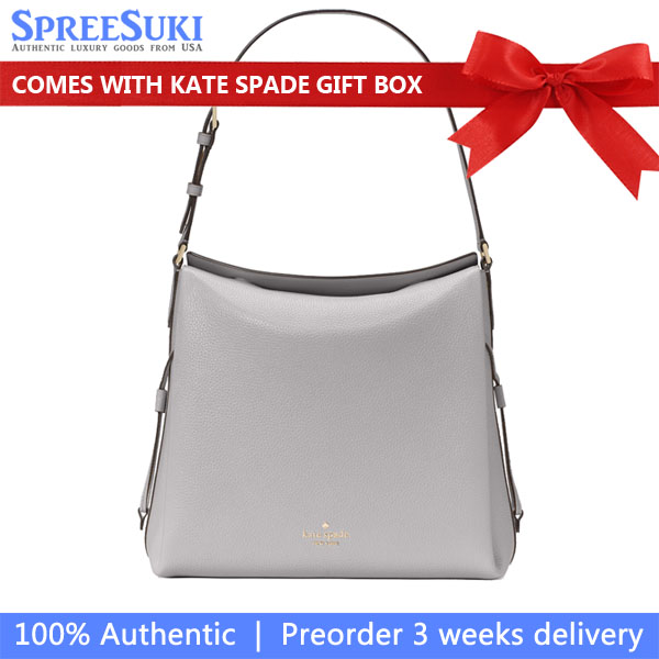 Kate Spade Dumpling Large Shoulder Bag Mountain Grey # KL013