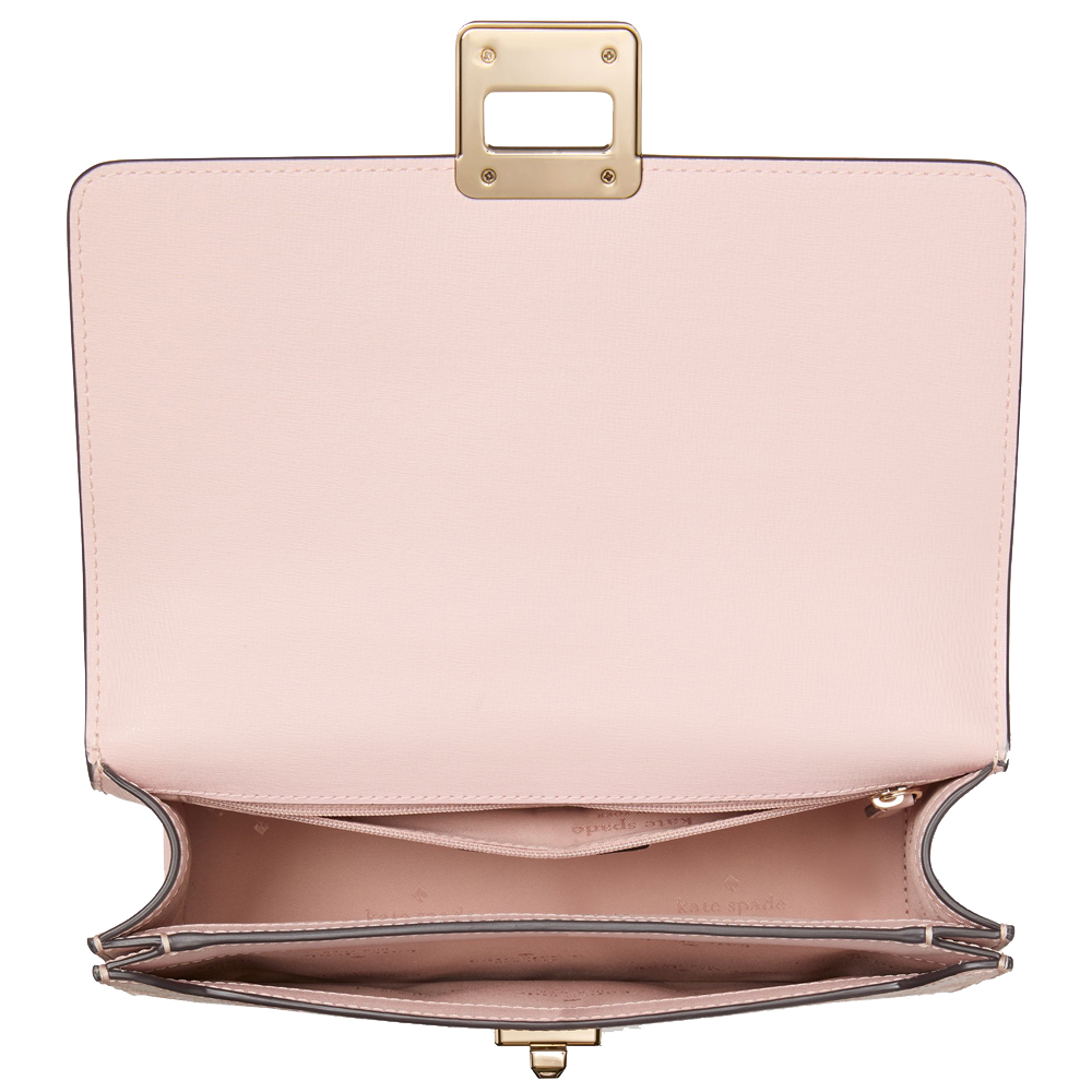 Kate Spade Spade Flower Small Flap Shoulder Bag Rose Smoke Multi # KK999