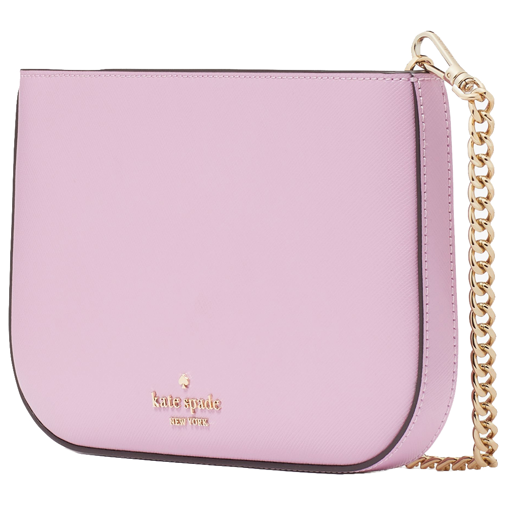 Kate Spade Madison Saffiano Leather Pochette Pouch Berry Cream # KF396