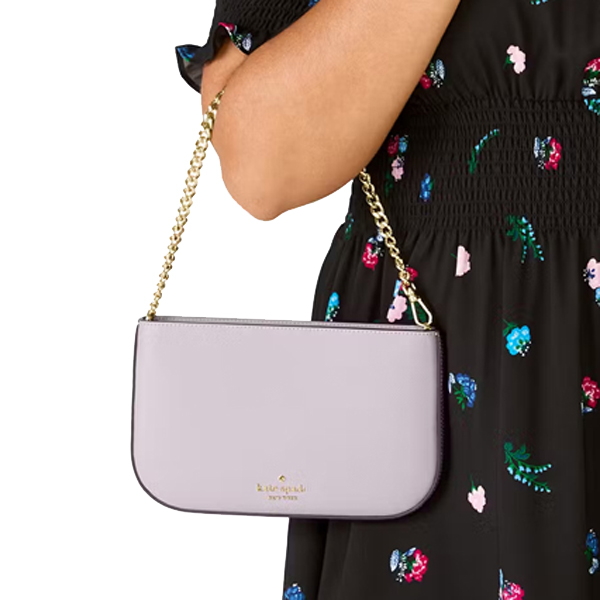 Kate Spade Madison Lilly Pochette Pastel Lavender # KF396